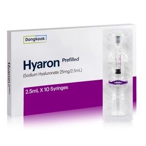Hyaron Prefilled Hyaluronic Acid Serum SKINBOOSTER ⭐️ 2.5ML X 1 vial Exp 2028